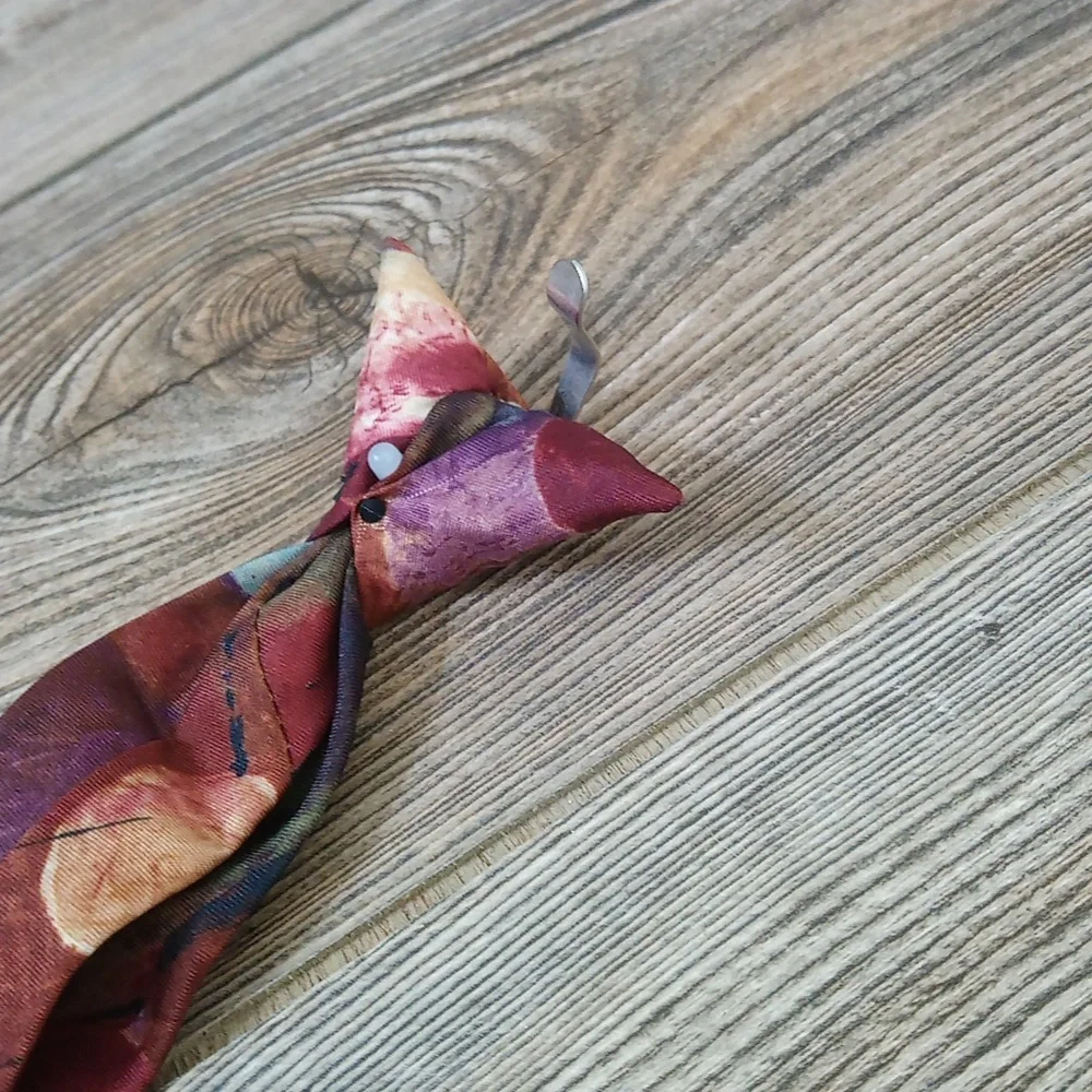 Vintage Cadet Club Classic Snap On Tie